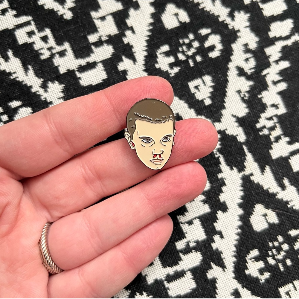 Stranger Things Eleven Enamel Pin